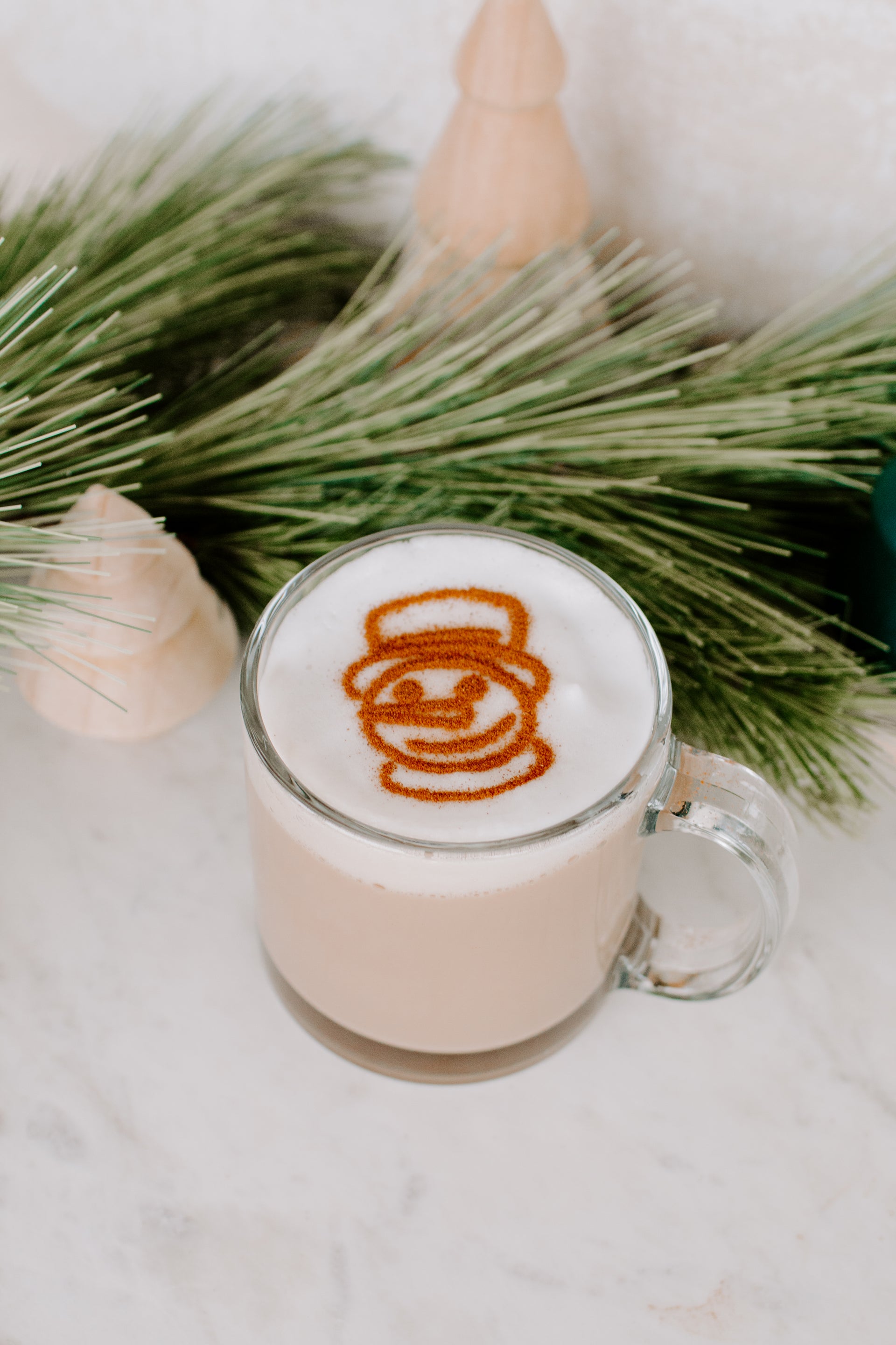 Snowman Latte Art Stencil – BNB Creative Co.